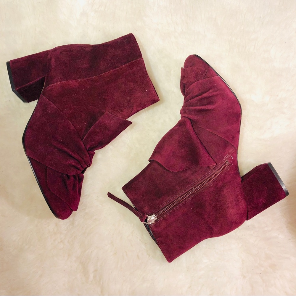 REBECCA MINKOFF Lara Ankle Booties Sz 7 - Picture 4 of 16